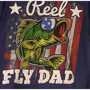 Reel Cool Dad Fishing Shirts for Dad Large